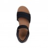 Sandalias Planas Mujer Skechers 114413 Negro