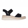 Sandalias Planas Mujer Skechers 114413 Negro