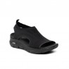 Sandalias Planas Mujer Skechers 119236 Negro-Negro