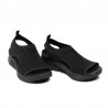 Sandalias Planas Mujer Skechers 119236 Negro-Negro
