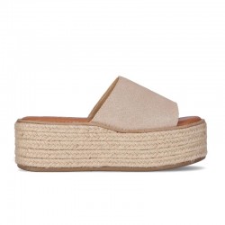 Sandalias Planas Mujer Chika10 Bonna 25 Oro