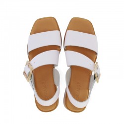 Sandalias de Tacón Mujer Chika10 Polea Blanco