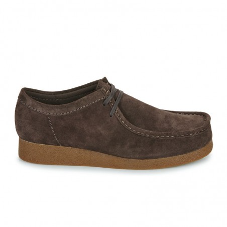 Zapatos Casual Hombre Clarks Wallabee Evo Marron