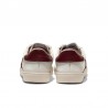 Sneakers Mujer Victoria Berlín Piel & Serraje Burdeos