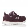 Sneakers Mujer Skechers 12615 Burdeos