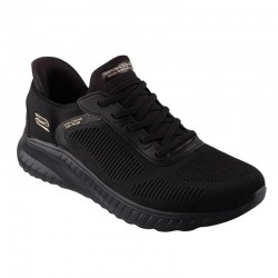 Sneakers Mujer Skechers Bobs Squad Chaos Negro-Negro