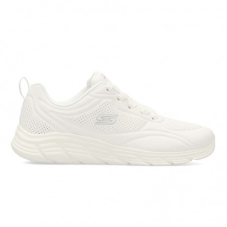 Sneakers Mujer Skechers 117715 Blanco-Blanco