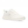 Sneakers Mujer Skechers 117715 Blanco-Blanco