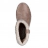 Botines Planos Mujer Skechers Slip-Ins Relaxed Fit Taupe
