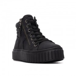 Botines Planos Mujer Refresh 172891 Negro