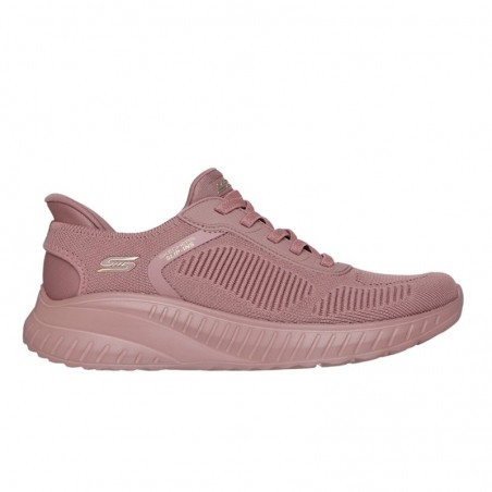 Sneakers Mujer Skechers Bobs Squad Chaos Rosa-Rosa