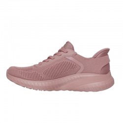 Sneakers Mujer Skechers Bobs Squad Chaos Rosa-Rosa