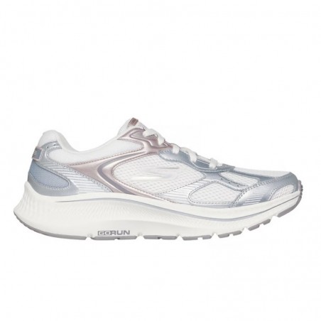 Sneakers Mujer Skechers Go Run Consistent 2.0 - Volt Blanco-Plata