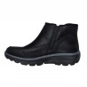 Botines Planos Mujer Skechers Relaxed Fit: Easy Going - Intl Negro-Negro
