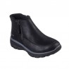 Botines Planos Mujer Skechers Relaxed Fit: Easy Going - Intl Negro-Negro