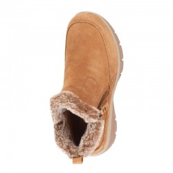 Botines Planos Mujer Skechers Easy Going Cuero