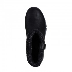 Botines Planos Mujer Skechers Slip-Ins Relaxed Fit Negro
