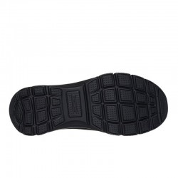 Botines Planos Mujer Skechers Slip-Ins Relaxed Fit Negro