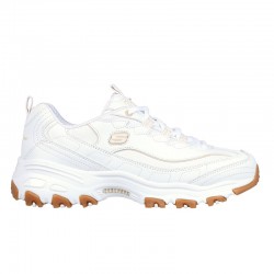 Sneakers Mujer Skechers D´lites Good Blanco