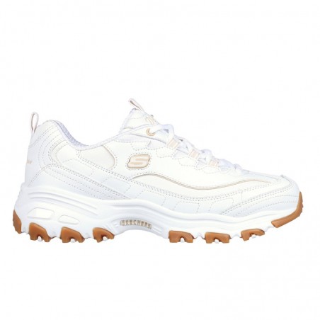 Sneakers Mujer Skechers D´lites Good Blanco