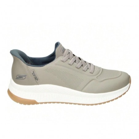 Sneakers Hombre Skechers Slip-Ins Bobs Squad Kaki