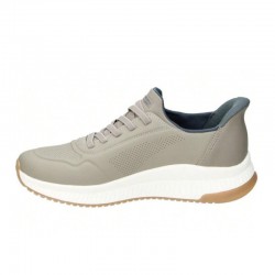 Sneakers Hombre Skechers Slip-Ins Bobs Squad Kaki