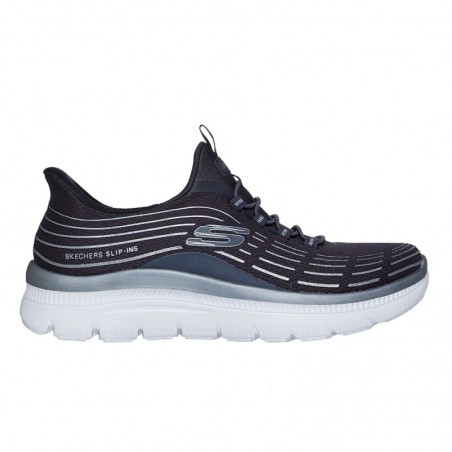 Sneakers Mujer Skechers Summits Plus - Soft Luster Gris
