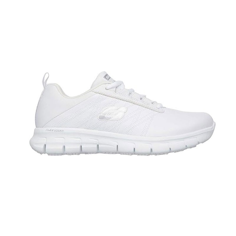 Sneakers Mujer Skechers Sure Track - Erath Sr Blanco