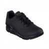 Sneakers Mujer Skechers Work: Uno Sr Negro-Negro