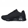 Sneakers Mujer Skechers Work: Uno Sr Negro-Negro