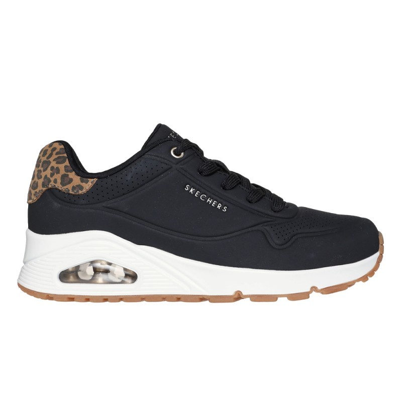 Sneakers Mujer Skechers Uno - Jungle Nite Negro