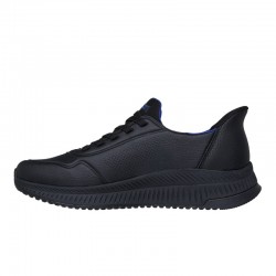 Sneakers Hombre Skechers Slip-Ins Bobs Squad Negro-Negro