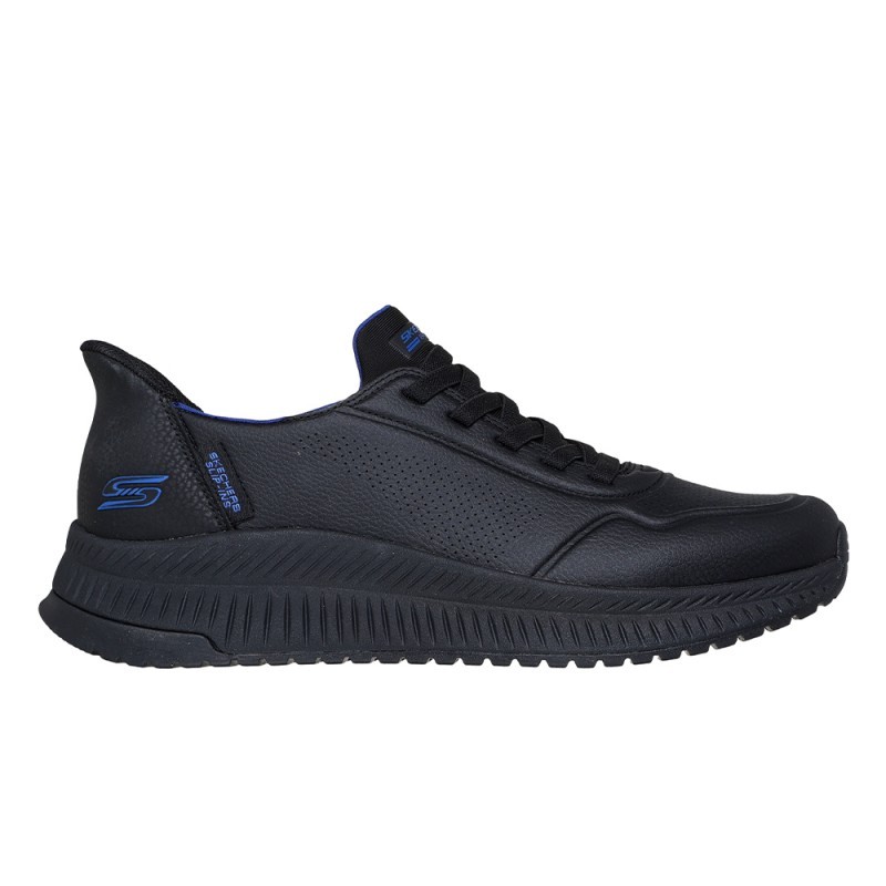 Sneakers Hombre Skechers Slip-Ins Bobs Squad Negro-Negro