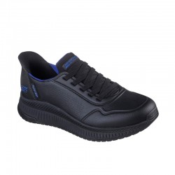 Sneakers Hombre Skechers Slip-Ins Bobs Squad Negro-Negro