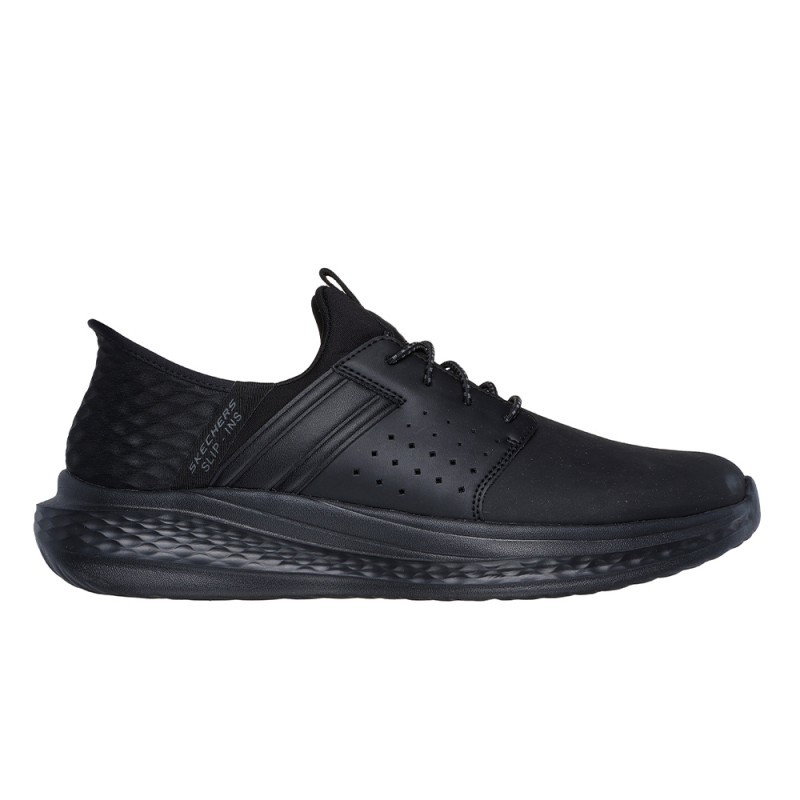Sneakers Hombre Skechers Delson 3.0-Ezra Negro-Negro