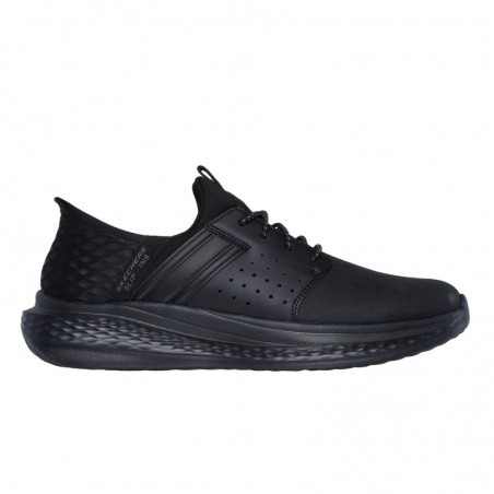 Sneakers Hombre Skechers Delson 3.0-Ezra Negro-Negro