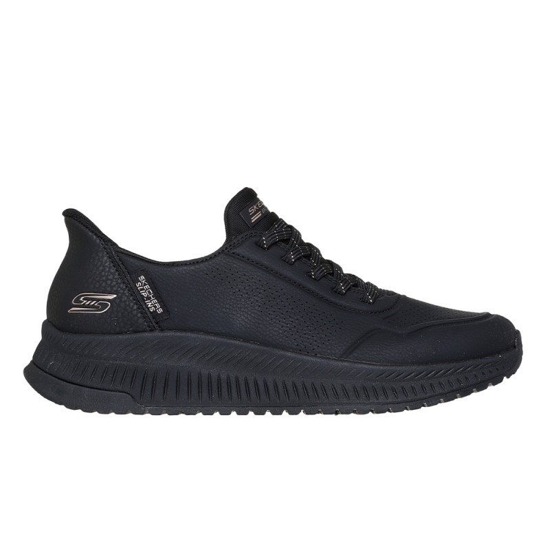 Sneakers Mujer Skechers Bobs Squad 4 - Key Look Negro-Negro