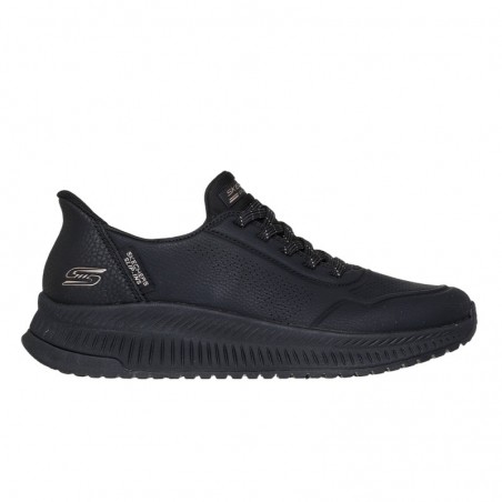 Sneakers Mujer Skechers Bobs Squad 4 - Key Look Negro-Negro