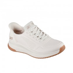 Sneakers Mujer Skechers Bobs Squad 4 - Key Look Blanco