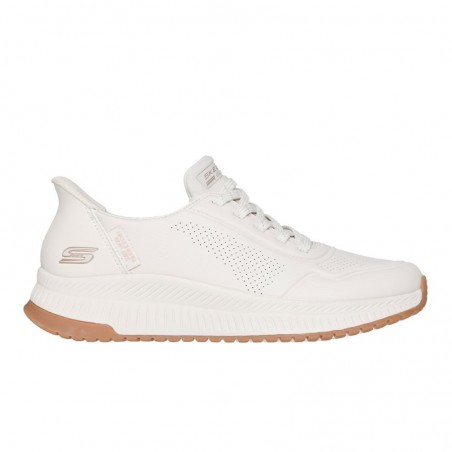 Sneakers Mujer Skechers Bobs Squad 4 - Key Look Blanco