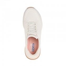 Sneakers Mujer Skechers Bobs Squad 4 - Key Look Blanco