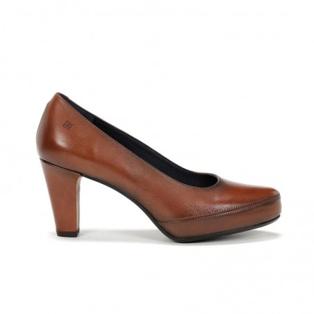 Zapatos de Tacón Mujer Dorking D5794 Cuero