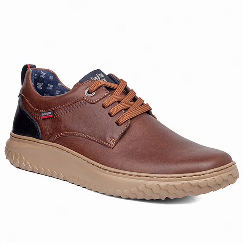 Zapatos Casual Hombre Callaghan 60800 Terrain Marron