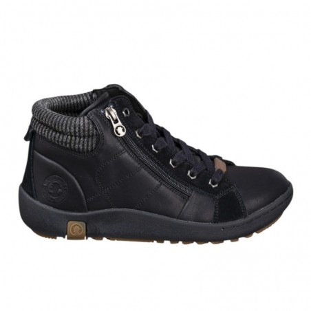 Botines Planos Mujer Coronel Tapiocca T701 Negro