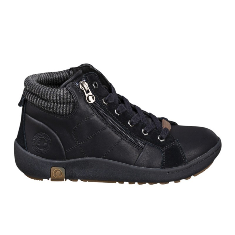Botines Planos Mujer Coronel Tapiocca T701 Negro