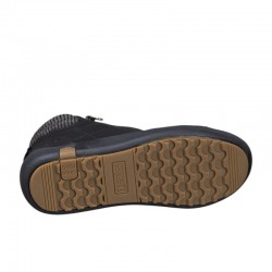 Botines Planos Mujer Coronel Tapiocca T701 Negro