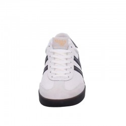 Sneakers Hombre Gola Cyclone Leather Blanco-Negro
