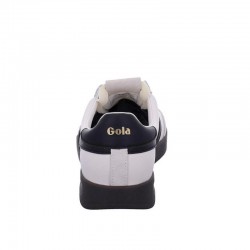 Sneakers Hombre Gola Cyclone Leather Blanco-Negro