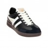 Sneakers Hombre Gola Cyclone Leather Negro-Blanco