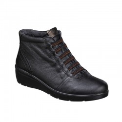 Botines Planos Mujer Laura Azaña 26847 Negro